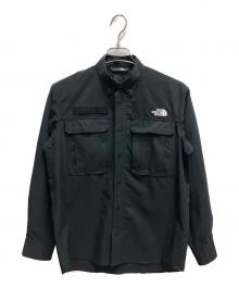 THE NORTH FACE（ザ ノース フェイス）の古着「長袖シャツ」｜ブラック