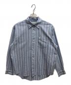 Carhartt WIPカーハート ワーク イン プログレス）の古着「長袖シャツ」｜スカイブルー