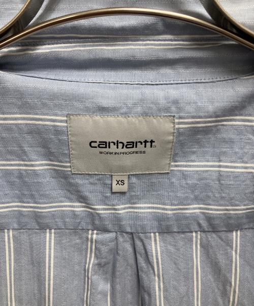 Carhartt WIP（カーハート ワーク イン プログレス）CARHARTT WIP (カーハート ワーク イン プログレス) 長袖シャツ スカイブルー サイズ:SIZE XSの古着・服飾アイテム