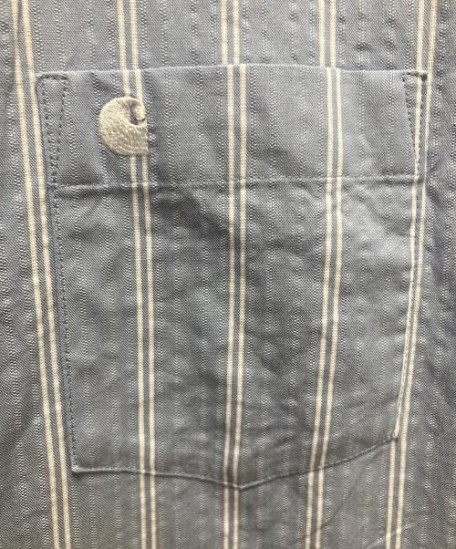 Carhartt WIP（カーハート ワーク イン プログレス）CARHARTT WIP (カーハート ワーク イン プログレス) 長袖シャツ スカイブルー サイズ:SIZE XSの古着・服飾アイテム