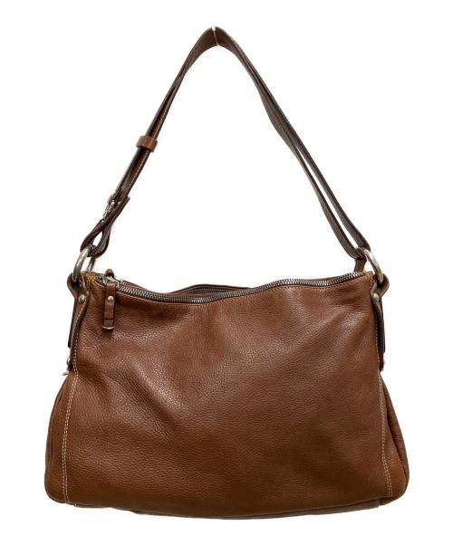 GIANNI CHIARINI（ジャンニ キアリーニ）GIANNI CHIARINI (ジャンニ キアリーニ) ワンショルダーバッグ ブラウンの古着・服飾アイテム