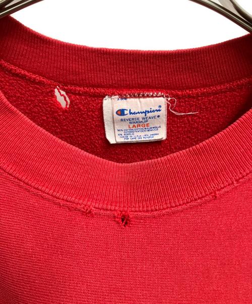 Champion（チャンピオン）Champion (チャンピオン) スウェット レッド サイズ:SIZE Lの古着・服飾アイテム