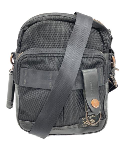 PORTER（ポーター）PORTER (ポーター) HEAT SHOULDER BAG ショルダーバッグ ブラックの古着・服飾アイテム
