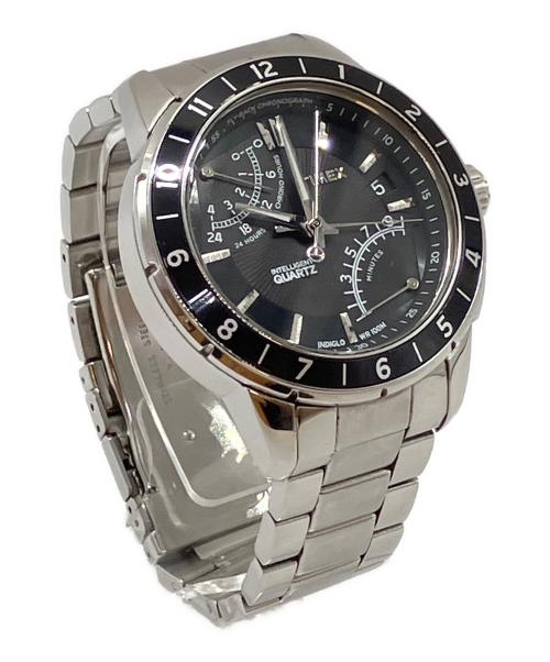 TIMEX（タイメックス）TIMEX (タイメックス) インテリジェントクォーツ　腕時計 ブラックの古着・服飾アイテム