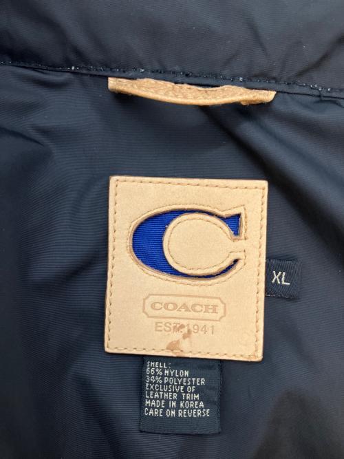 COACH（コーチ）COACH (コーチ) ナイロンジャケット ブラック サイズ:SIZE XLの古着・服飾アイテム