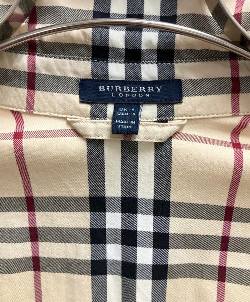 BURBERRY LONDON（バーバリーロンドン）BURBERRY LONDON (バーバリーロンドン) ロングベスト ベージュ サイズ:UK6の古着・服飾アイテム