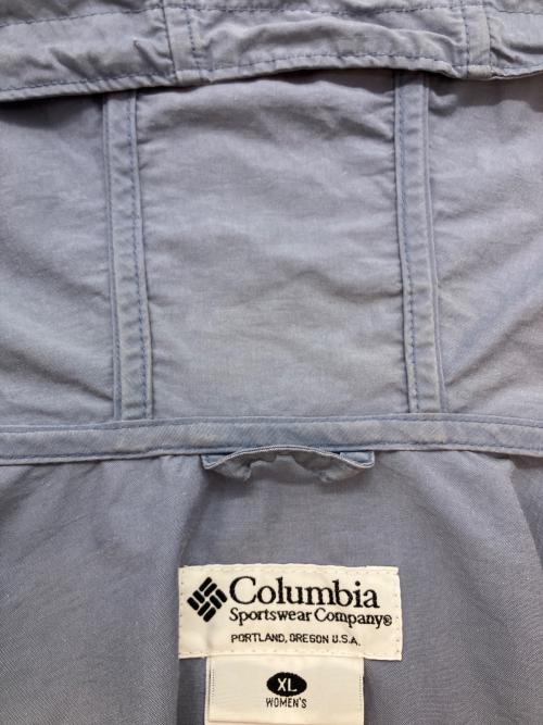 Columbia（コロンビア）Columbia (コロンビア) フーデッドジャケット マウンテンパーカー スカイブルー サイズ:SIZE XLの古着・服飾アイテム