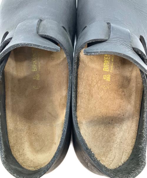 BIRKENSTOCK（ビルケンシュトック）BIRKENSTOCK (ビルケンシュトック) LONDON　スリッポン ブラック サイズ:SIZE 28cmの古着・服飾アイテム