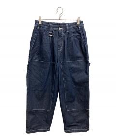 中古・古着通販】Noremid (ノーリミッド) ワイドデニムパンツ ブラック