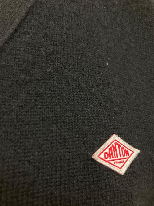 DANTON（ダントン）DANTON (ダントン) 厚手カーディガン ブラック サイズ:SIZE 42の古着・服飾アイテム