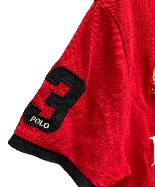 POLO RALPH LAUREN（ポロ・ラルフローレン）POLO RALPH LAUREN (ポロ・ラルフローレン) ポロシャツ レッド サイズ:SIZE Mの古着・服飾アイテム