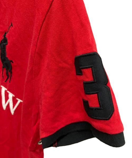 POLO RALPH LAUREN（ポロ・ラルフローレン）POLO RALPH LAUREN (ポロ・ラルフローレン) ポロシャツ レッド サイズ:SIZE Mの古着・服飾アイテム