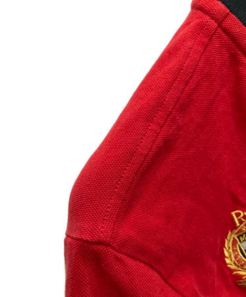 POLO RALPH LAUREN（ポロ・ラルフローレン）POLO RALPH LAUREN (ポロ・ラルフローレン) ポロシャツ レッド サイズ:SIZE Mの古着・服飾アイテム