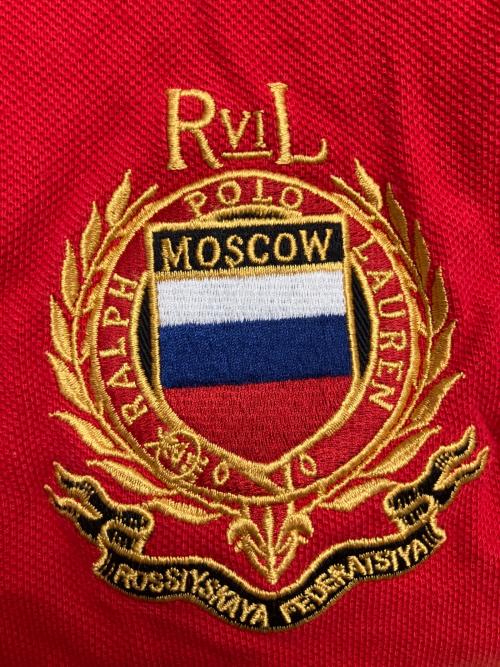 POLO RALPH LAUREN（ポロ・ラルフローレン）POLO RALPH LAUREN (ポロ・ラルフローレン) ポロシャツ レッド サイズ:SIZE Mの古着・服飾アイテム