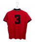POLO RALPH LAUREN (ポロ・ラルフローレン) ポロシャツ レッド サイズ:SIZE M：10000円