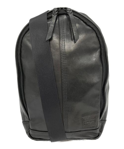 PORTER（ポーター）PORTER (ポーター) FRANK SLING SHOULDER BAG　ショルダーバッグ ブラックの古着・服飾アイテム