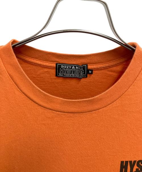 Hysteric Glamour（ヒステリックグラマー）Hysteric Glamour (ヒステリックグラマー) 半袖Tシャツ オレンジ サイズ:SIZE Mの古着・服飾アイテム