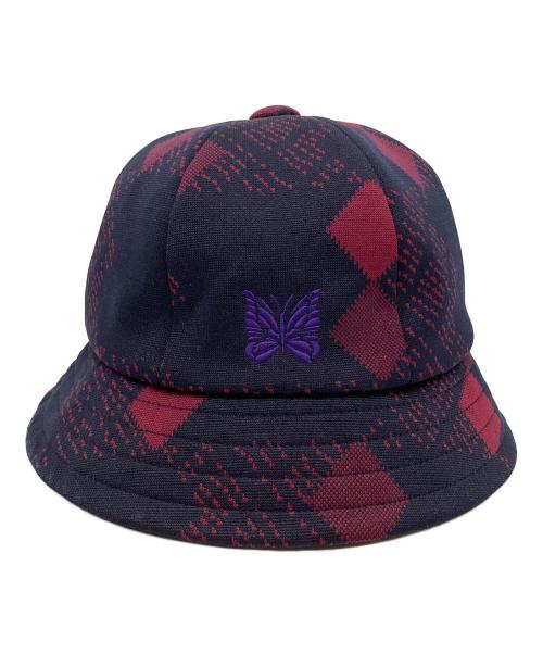 Needles（ニードルズ）Needles (ニードルズ) BERMUDA HAT ワインレッド×ネイビー サイズ:SIZE Lの古着・服飾アイテム