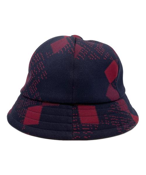 Needles（ニードルズ）Needles (ニードルズ) BERMUDA HAT ワインレッド×ネイビー サイズ:SIZE Lの古着・服飾アイテム
