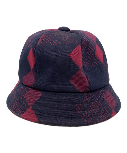 Needles（ニードルズ）Needles (ニードルズ) BERMUDA HAT ワインレッド×ネイビー サイズ:SIZE Lの古着・服飾アイテム