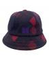 Needles（ニードルズ）の古着「BERMUDA HAT」｜ワインレッド×ネイビー