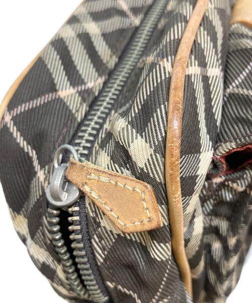 BURBERRY BLUE LABEL（バーバリー ブルー レーベル）BURBERRY BLUE LABEL (バーバリー ブルー レーベル) ショルダーバッグ ブラウンの古着・服飾アイテム