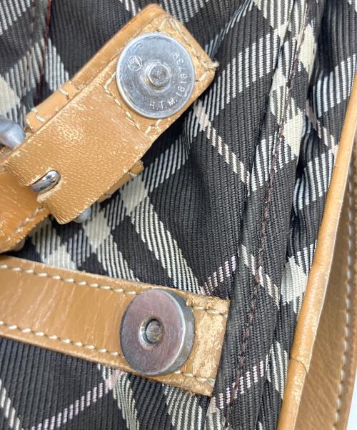 BURBERRY BLUE LABEL（バーバリー ブルー レーベル）BURBERRY BLUE LABEL (バーバリー ブルー レーベル) ショルダーバッグ ブラウンの古着・服飾アイテム
