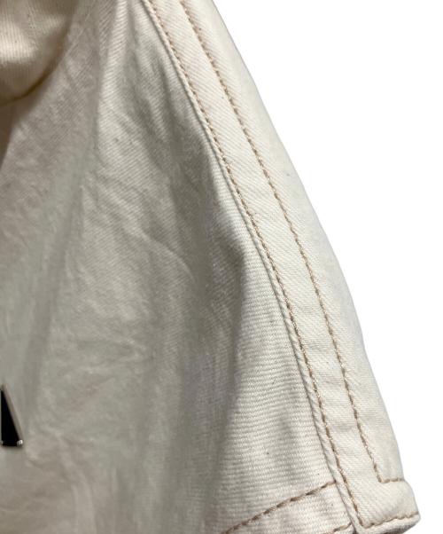 PRADA（プラダ）PRADA (プラダ) S222 デニムベスト アイボリー サイズ:SIZE Sの古着・服飾アイテム
