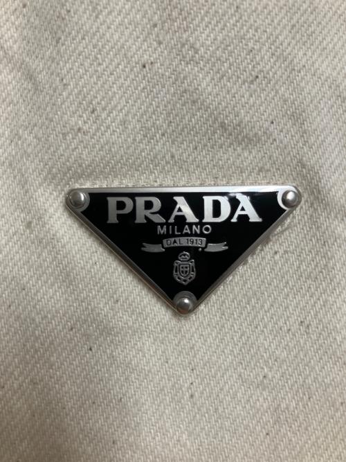 PRADA（プラダ）PRADA (プラダ) S222 デニムベスト アイボリー サイズ:SIZE Sの古着・服飾アイテム
