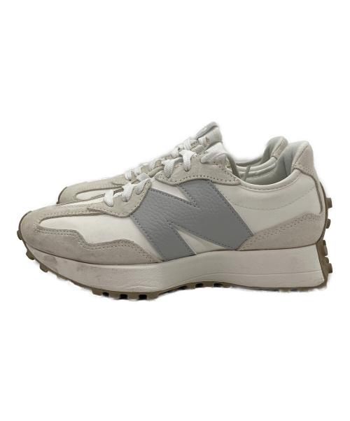NEW BALANCE（ニューバランス）NEW BALANCE (ニューバランス) ローカットスニーカー アイボリー×グレー サイズ:SIZE 24cmの古着・服飾アイテム