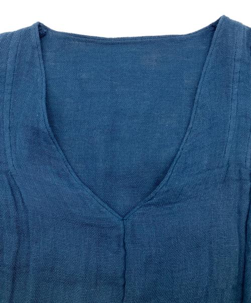 BEARDSLEY（ビアズリー）BEARDSLEY (ビアズリー) 長袖ワンピース ネイビー サイズ:SIZE Freeの古着・服飾アイテム