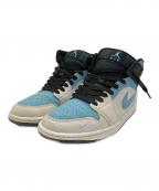 NIKEナイキ）の古着「AIR JORDAN 1 MID SE」｜スカイブルー