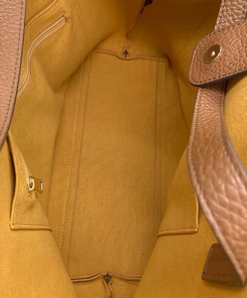 FURLA（フルラ）FURLA (フルラ) PRIMULA S HOBO ブラウン×ゴールドの古着・服飾アイテム