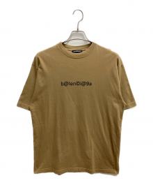 BALENCIAGA（バレンシアガ）の古着「b@lenci@9a 半袖Tシャツ」｜ベージュ