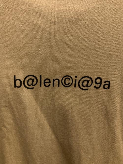 BALENCIAGA（バレンシアガ）BALENCIAGA (バレンシアガ) b@lenci@9a 半袖Tシャツ ベージュ サイズ:SIZE XXSの古着・服飾アイテム