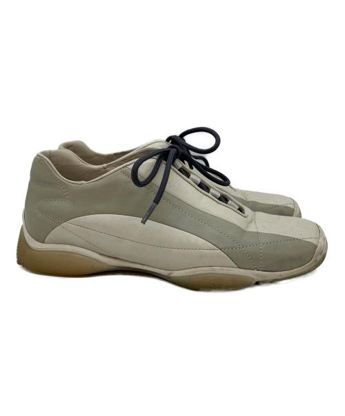 PRADA SPORTS（プラダスポーツ）PRADA SPORTS (プラダスポーツ) ドライビングシューズ ホワイト×グレー サイズ:SIZE 37 1/2の古着・服飾アイテム