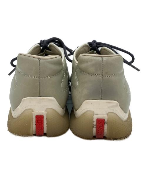 PRADA SPORTS（プラダスポーツ）PRADA SPORTS (プラダスポーツ) ドライビングシューズ ホワイト×グレー サイズ:SIZE 37 1/2の古着・服飾アイテム
