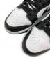 NIKE (ナイキ) Dunk Low Retro ホワイト×ブラック サイズ:SIZE 25.5cm：7000円