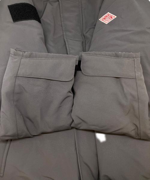 DANTON（ダントン）DANTON (ダントン) DOWN ARMY HOODED JACKET グレー サイズ:SIZE Sの古着・服飾アイテム