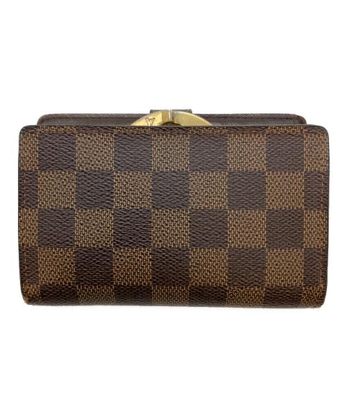 LOUIS VUITTON（ルイ ヴィトン）LOUIS VUITTON (ルイ ヴィトン) ダミエ　2つ折り財布 ブラウンの古着・服飾アイテム