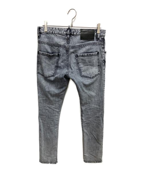 DSQUARED2（ディースクエアード）DSQUARED2 (ディースクエアード) スキニーデニムパンツ グレー サイズ:SIZE 48の古着・服飾アイテム