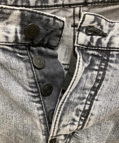 DSQUARED2（ディースクエアード）DSQUARED2 (ディースクエアード) スキニーデニムパンツ グレー サイズ:SIZE 48の古着・服飾アイテム