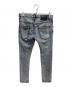 DSQUARED2 (ディースクエアード) スキニーデニムパンツ グレー サイズ:SIZE 48：13000円