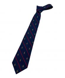 POLO RALPH LAUREN（ポロ・ラルフローレン）の古着「ネクタイ」｜ネイビー×レッド
