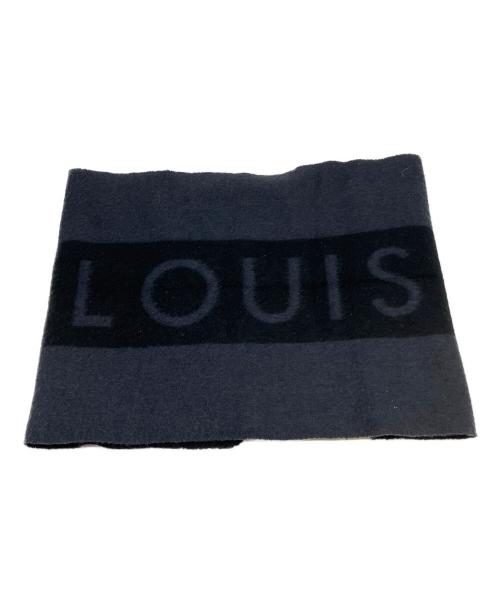 LOUIS VUITTON（ルイ ヴィトン）LOUIS VUITTON (ルイ ヴィトン) マフラー ブラックの古着・服飾アイテム
