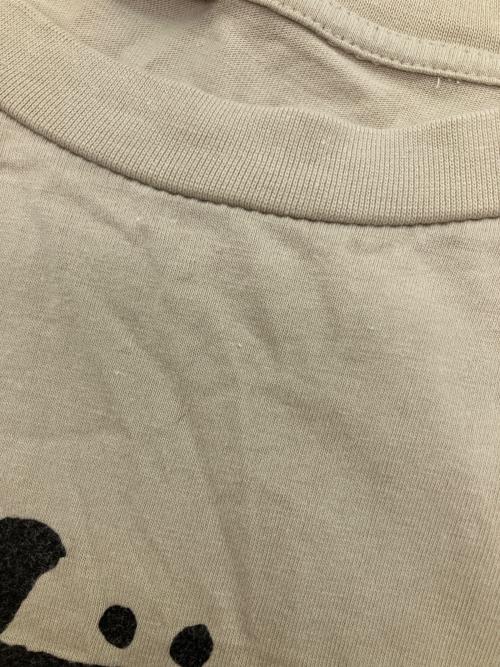 stussy（ステューシー）stussy (ステューシー) ワールドツアーT 半袖Tシャツ ベージュ サイズ:SIZE Lの古着・服飾アイテム