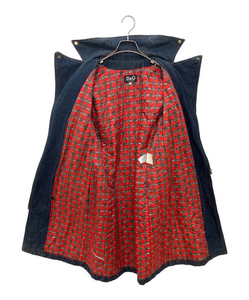 DOLCE & GABBANA（ドルチェ＆ガッバーナ）DOLCE & GABBANA (ドルチェ＆ガッバーナ) デニムコート インディゴ サイズ:SIZE Sの古着・服飾アイテム