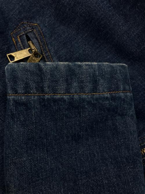 DOLCE & GABBANA（ドルチェ＆ガッバーナ）DOLCE & GABBANA (ドルチェ＆ガッバーナ) デニムコート インディゴ サイズ:SIZE Sの古着・服飾アイテム