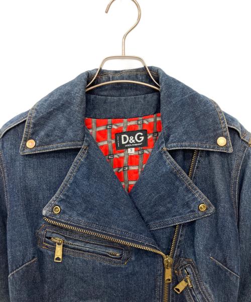 DOLCE & GABBANA（ドルチェ＆ガッバーナ）DOLCE & GABBANA (ドルチェ＆ガッバーナ) デニムコート インディゴ サイズ:SIZE Sの古着・服飾アイテム