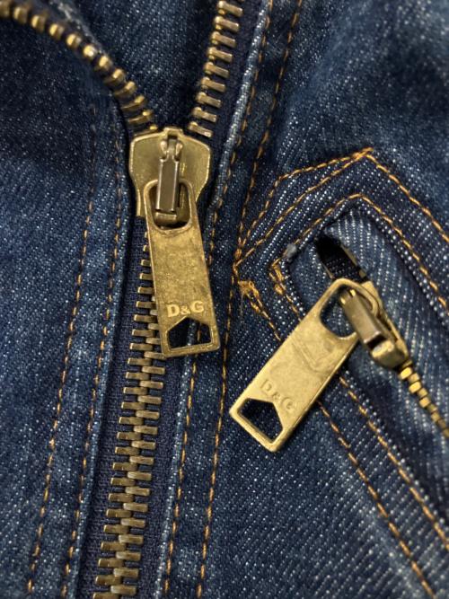 DOLCE & GABBANA（ドルチェ＆ガッバーナ）DOLCE & GABBANA (ドルチェ＆ガッバーナ) デニムコート インディゴ サイズ:SIZE Sの古着・服飾アイテム